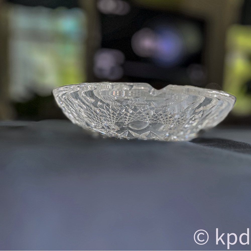 Large 7” 3 lb Waterford Crystal Ashtray - Picture 2 of 6